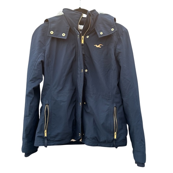 Hollister by Abercrombie & Fitch Women’s S Faux Sherpa Lined Jacket Coat - Picture 1 of 9
